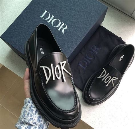 dior loafers mens price|christian dior loafers men.